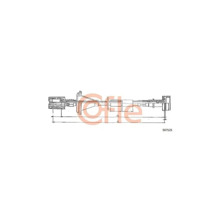 Cofle 92.S07125 Speedometer Cable