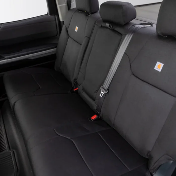 Covercraft 19-24 Dodge Ram 2500 Carhartt Super Dux PrecisionFit Custom 2nd Row Seat Covers – Blk