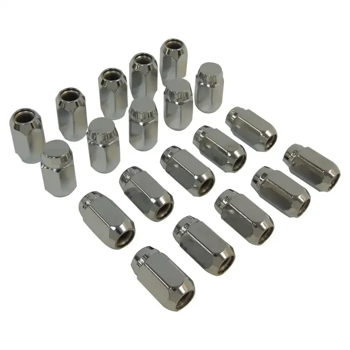 Crown Automotive Jeep Replacement 4005694K – Wheel Lug Nut Incl. 20 1/2 in. Chrome Nuts