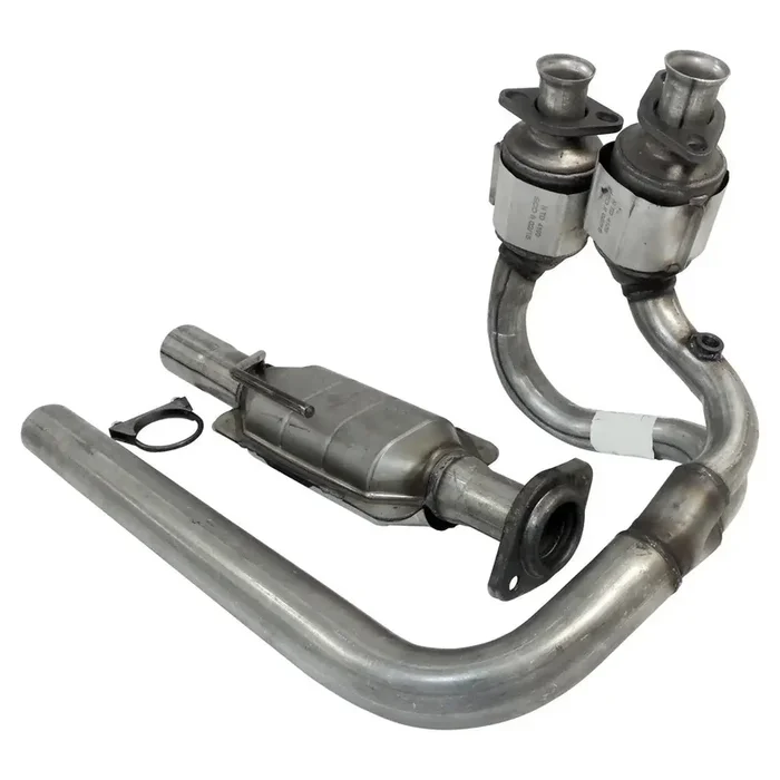 Crown Automotive Jeep Replacement 52059681AD – Exhaust Pipe Front Incl. 3 Catalytic Converters