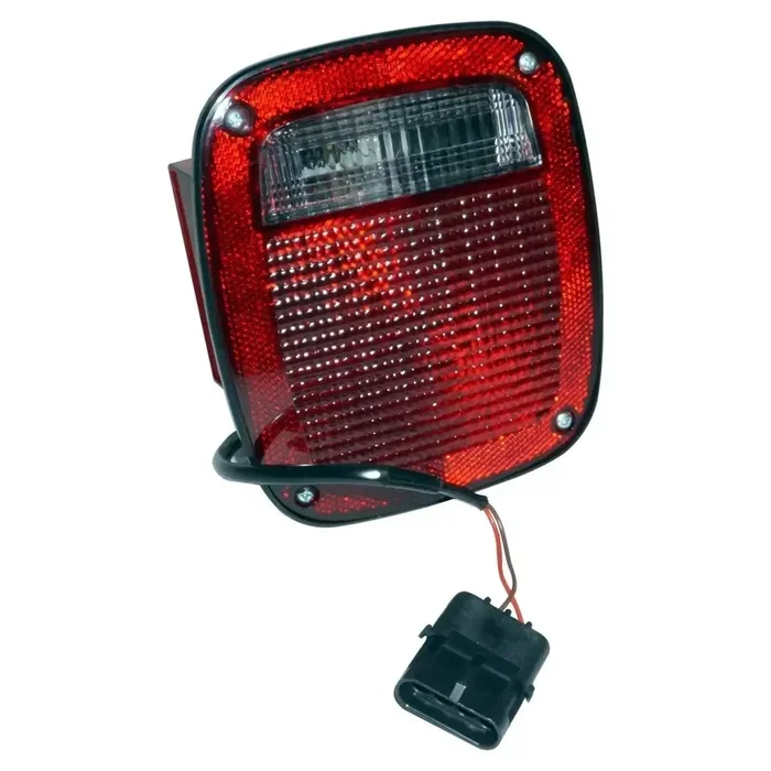 Crown Automotive Jeep Replacement 56016721 Tail Light, Left, w/ License Lamp