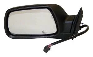 Crown Automotive Jeep Replacement Door Mirror Left Power Heated Memory Auto-Folding Black – 55156451AF