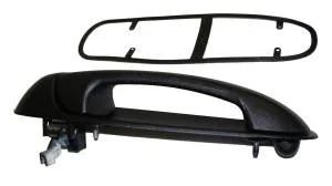 Crown Automotive Jeep Replacement Exterior Door Handle Black Textured – 55360334AF