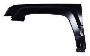 Crown Automotive Jeep Replacement Fender Front Left w/o Side Repeater Lens Black Primer Finish – 68079925AA