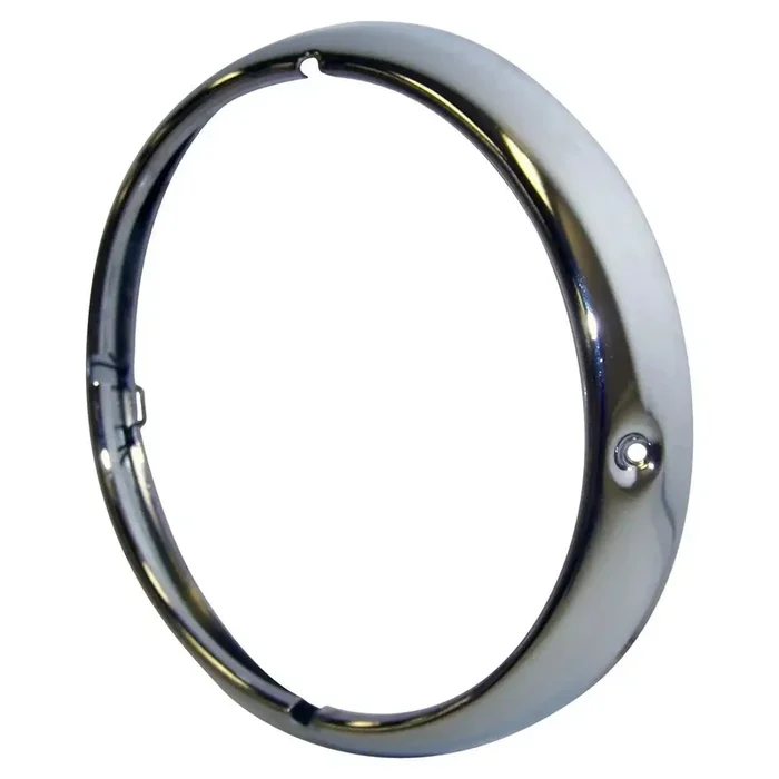 Crown Automotive Jeep Replacement J0649518 Chrome Left or Right Headlight Bezel for 1946-71 & Willys Vehicles