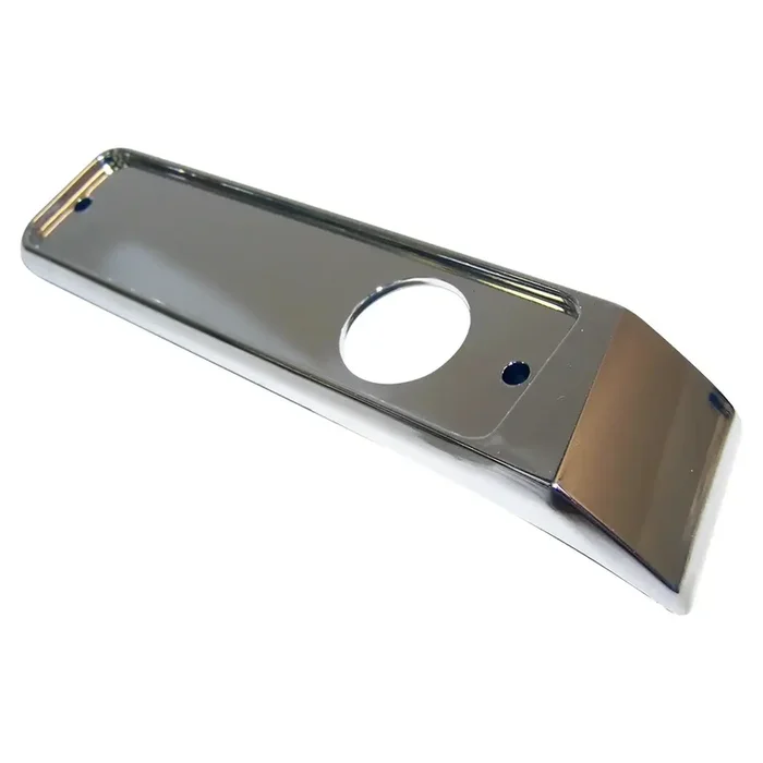 Crown Automotive Jeep Replacement J5764647 Left Rear Chrome Side Marker Lamp Base for 1972-91 SJ