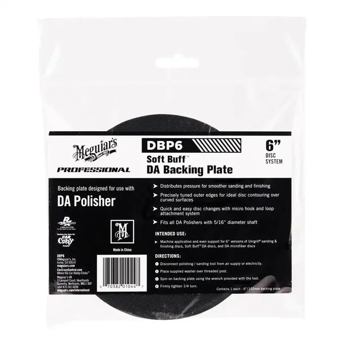 DA BACKING PLATE 6′