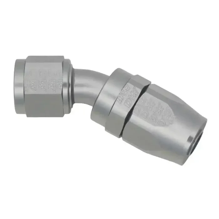 DeatschWerks 10AN Female Swivel 30-Degree Hose End CPE – Anodized Titanium