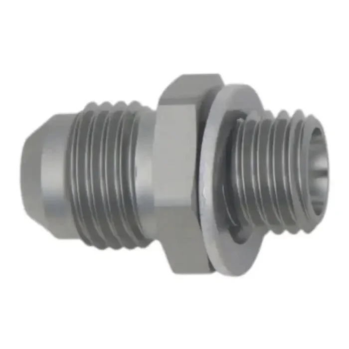 DeatschWerks 6AN Male Flare To M12 X 1.5 Male Metric Adapter (Incl. Crush Washer)
