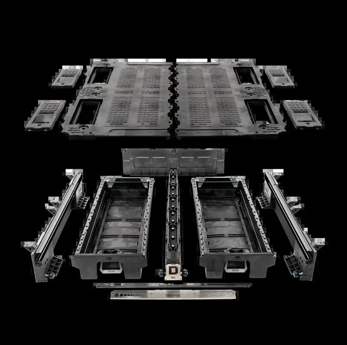 Decked YG3 Bed Drawer 1000 Pound Load Capacity Full Bed Deck Unit/ 400 Pound Load Ca
