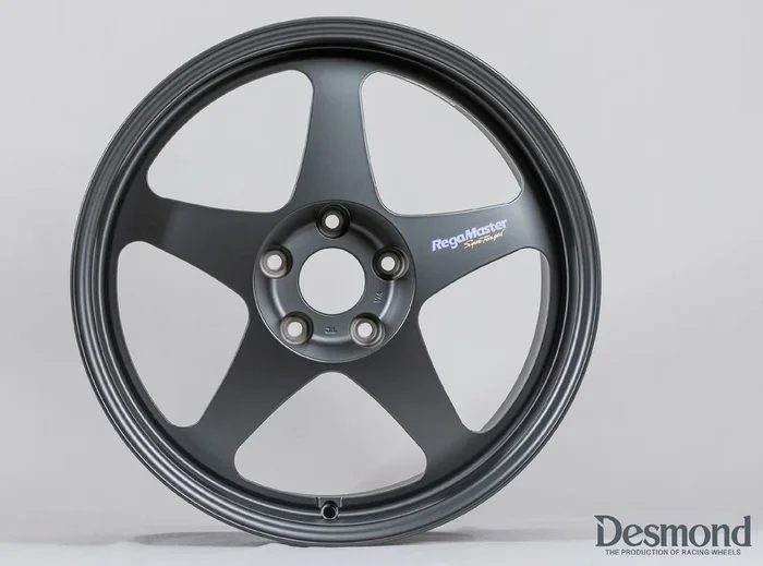 Desmond Regamaster EVO II 18×10 +50 5×120 Satin Black (SET)