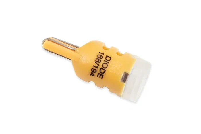 Diode Dynamics 194 LED Bulb HP3 LED – Amber Short (Single)