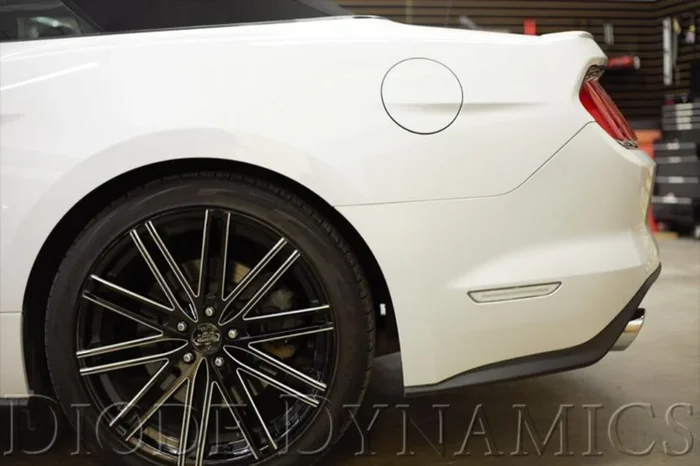 Diode Dynamics DD LED Sidemarkers – Set / Clear | Ford Mustang: 2015-2021 (DD5071)