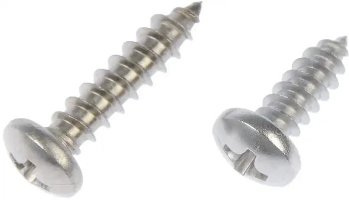 Dorman 784-125 Screw AutoGrade ™ Self Tapping #8 x 1/2 Inch Length/ #8 x 3/4 Inch Length Pan Head Stainless Steel Pack of 8