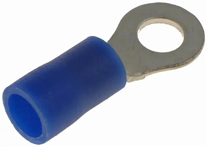 Dorman 85407 Wire Terminal End Conduct-Tite ® #8 Ring Terminal 16-14 Gauge Wire With Insulation Blue Pack Of 20