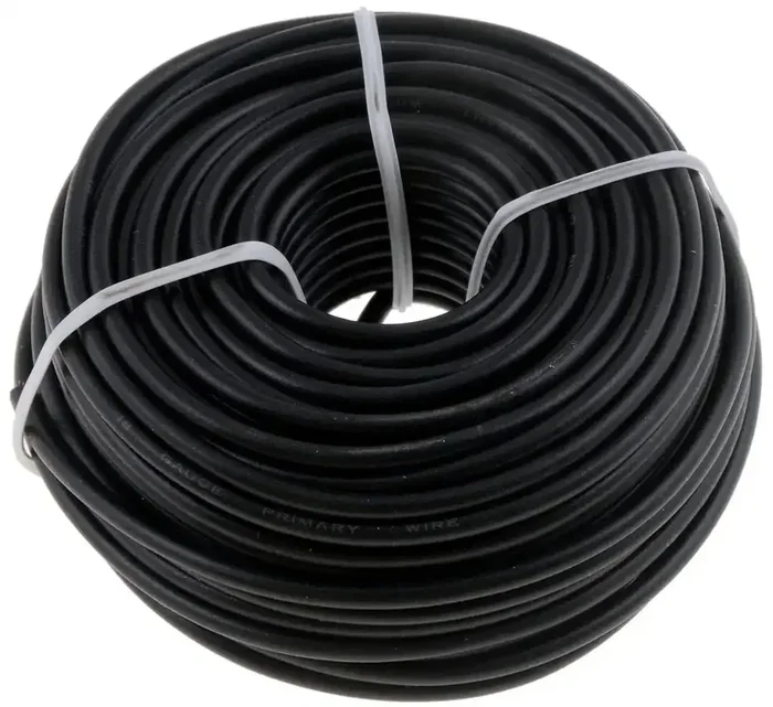 Dorman 85734 Primary Wire Conduct-Tite ® OE Replacement Stranded Conductor 18 Gauge Black 40 Feet Length Copper Conductor/ PVC Insulation