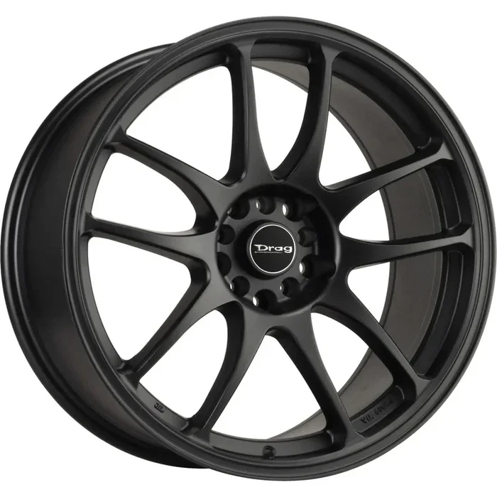 Drag Wheels DR31 Flat Black 17×8 | 5×100/5×114.3 (DR31178054773BF1)