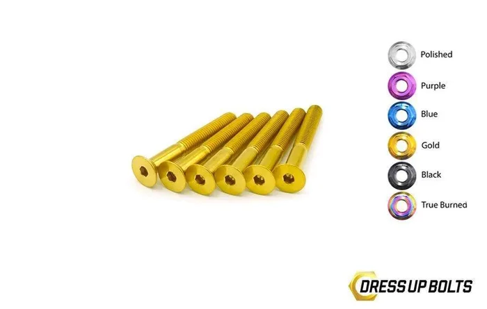 Dress Up Bolts 40mm Titanium Steering Wheel Kit (ACC-011-Ti)