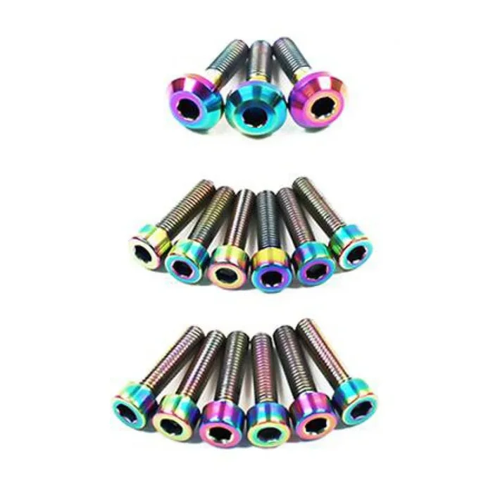 Dress Up Bolts Nissan RB26 Engine [Titanium Hardware Engine Bay Kit] Stage 1 or Stage 2