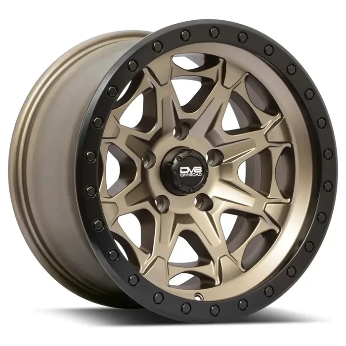 DV8 Offroad 886A-7908312 886 Sim Beadlock Matte Bronze 17 X 9 BP:6X139.7 OS:-12