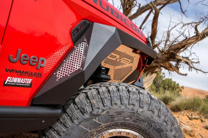 DV8 Offroad FDGL-02 Jeep JT Fender Flares Armor Front & Rear