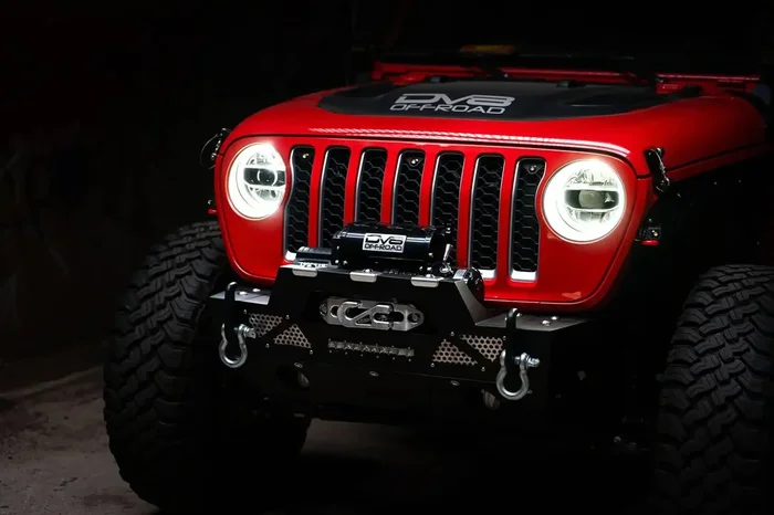 DV8 Offroad HLCJL-01 18+ Jeep JL & 20 JT LED Headlights Chrome