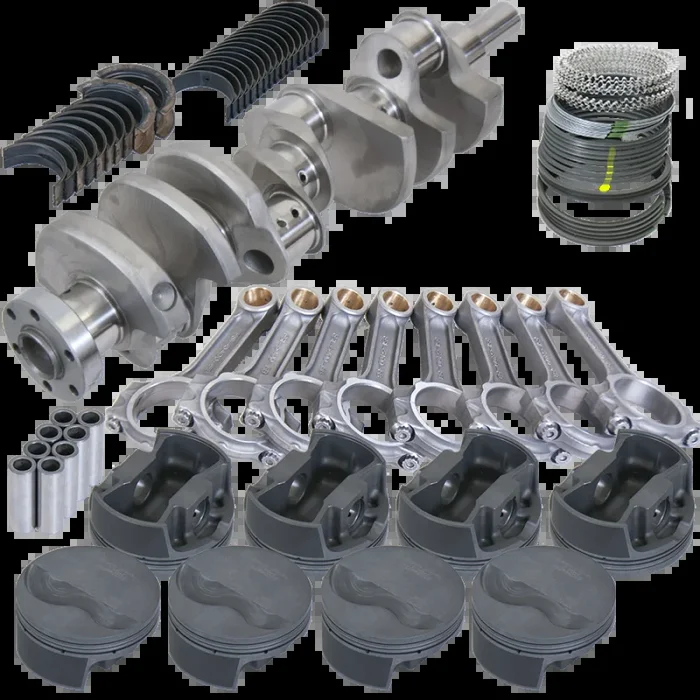 Eagle Ford 289/302 3.400in Crank 5.400in I-Beam Rods -6cc Flat Top 4.125in Pistons Rotating Assembly