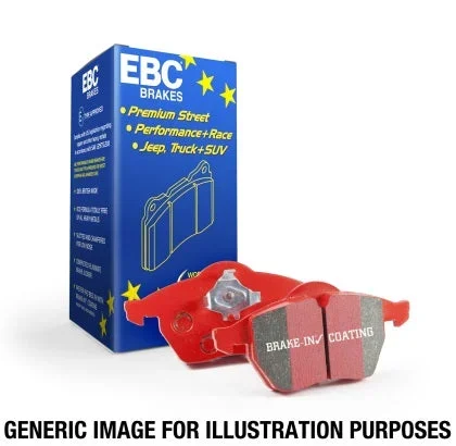 EBC Brakes Ceramic Low Dust Red Stuff Rear Pads | 2016 – 2021 Honda Civic & Civic Type-R (EBCDP32402C)