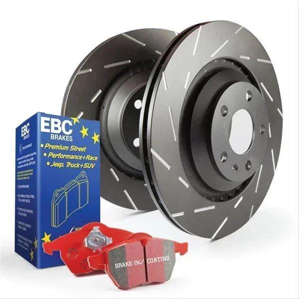 EBC Brakes Stage 4 Rear Brake Upgrade Kit | 2008-2015 Mitsubishi Evo X (S4KR1393)