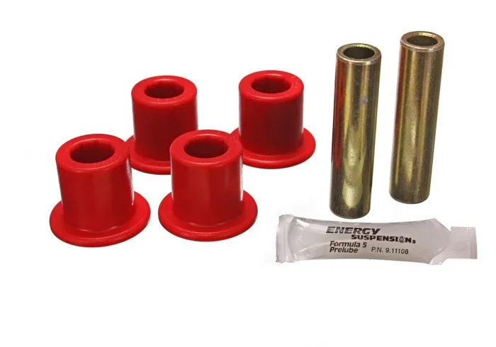 Energy Suspension Ford Rear Shackle Busing Set – Red