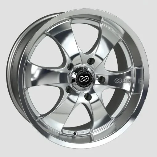 Enkei M6 Silver w/ Machined Lip 18×8.5 | 5×127 (482-885-7320MF)