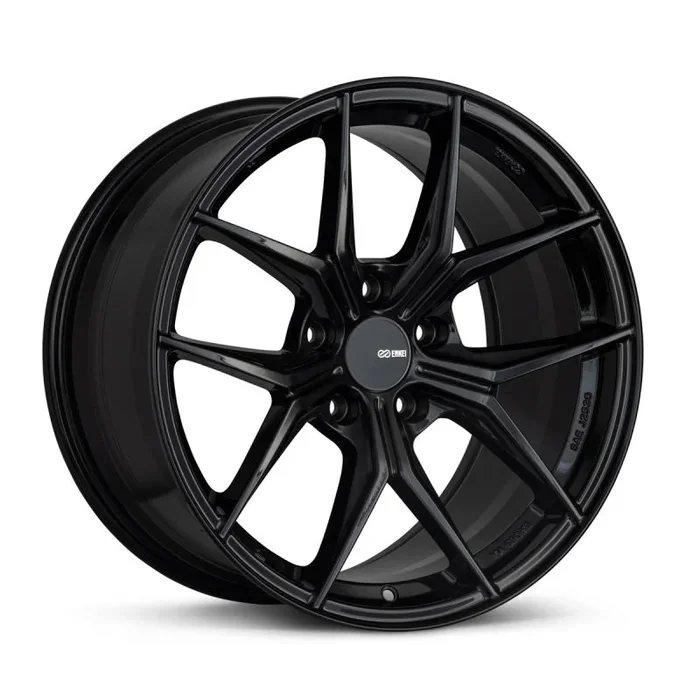 Enkei TSR-X 18×9.5 38mm Offset 5×114.3 BP Gloss Black Wheel
