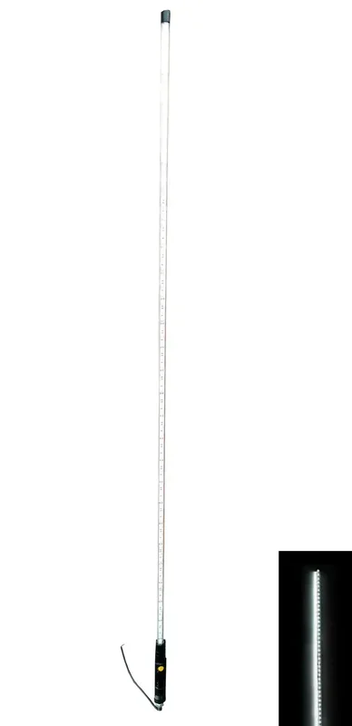 Enthuze ACTENTWHIP8FULL-W – 8FT Fully Lit White Flexible LED Whip