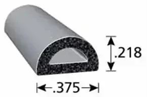 EPDM SPONGE DSEAL W/PSA 50FT
