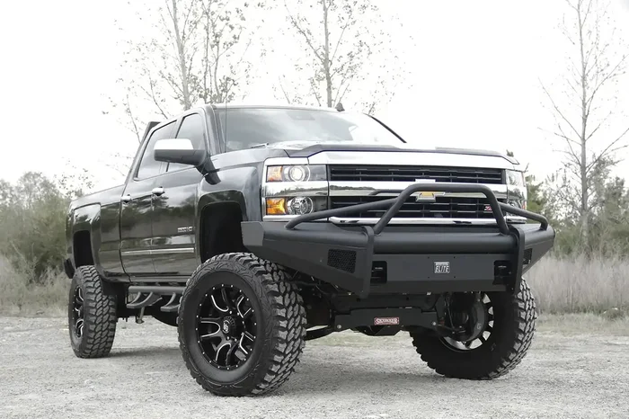 Fab Fours CH08-Q2062-1 – Elite Front Bumper