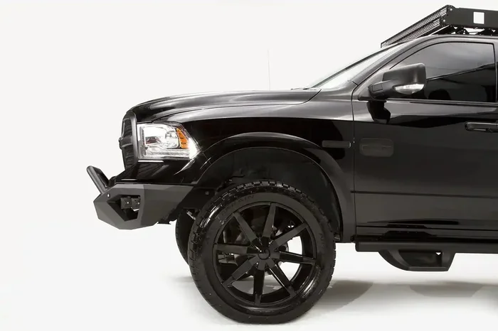 Fab Fours DR13-D2952-1 – Vengeance Front Bumper 2 Stage Black Powder Coated Pre-Runner Guard