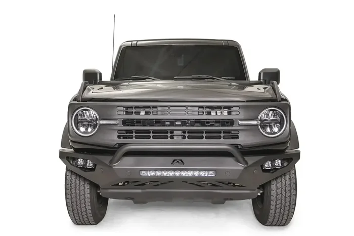 Fab Fours FB21-D5252-1 – Vengeance Front Bumper w/Pre-Runner Guard 2 Stage Matte Black Powder Coat