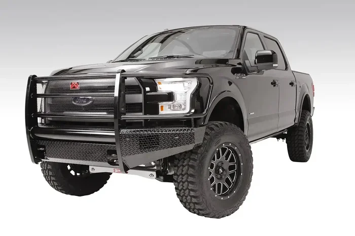 Fab Fours FF09-K1960-1 – Black Steel Front Ranch Bumper