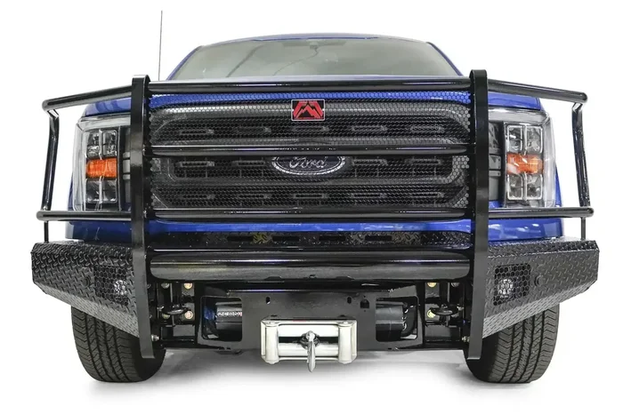 Fab Fours FF21-K5060-1 – Black Steel Front Bumper