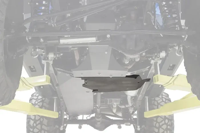 Fab Fours JK3031-B – Transfer Case Skid Plate Uncoated/Paintable [AWSL]