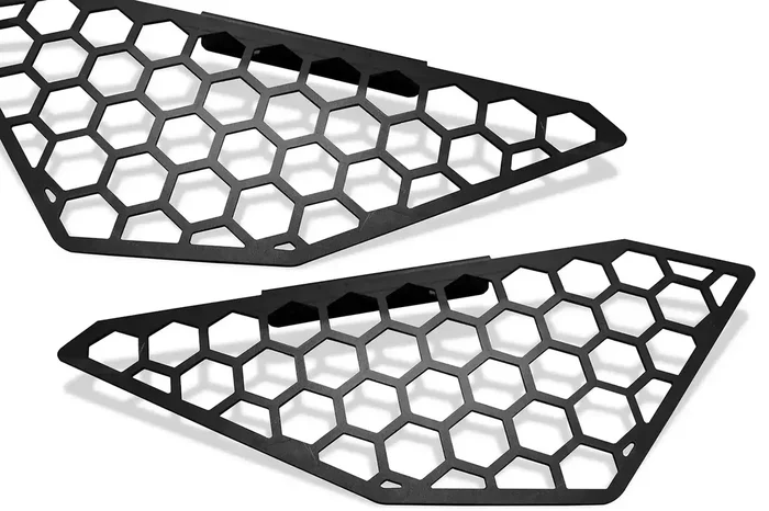 Fab Fours M3450-B – Vengeance Side Light Mesh Insert Cover Bare