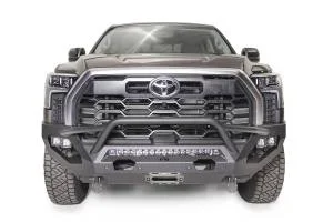 Fab Fours Matrix Front Bumper 2 Stage Black Powder Coated w/Pre-Runner Guard – TT22-X5452-1