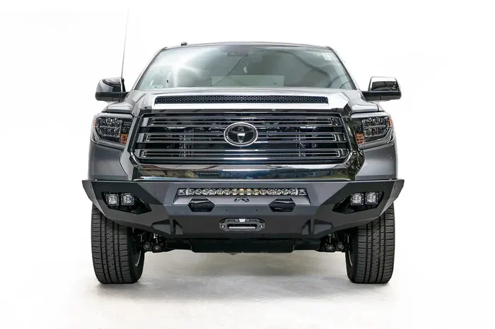 Fab Fours TT14-X3851-B – Matrix Front Bumper w/No Guard Bare Steel