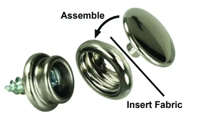 FABRIC-TO-WALL SNAP KIT