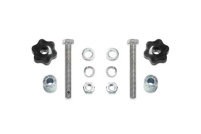Fabtech 20-21 Jeep Gladiator 4WD Cargo Rack Hi-Lift Jack Mount Kit