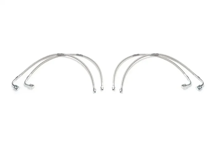 Fabtech FTS94061 EXTENDED BRAKELINE KIT FR&RR.