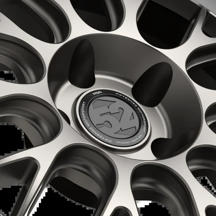 fifteen52 Holeshot RSR 20×9 5×114.3 35mm ET 73.1mm Center Bore Magnesium Grey w/ Gloss Lip