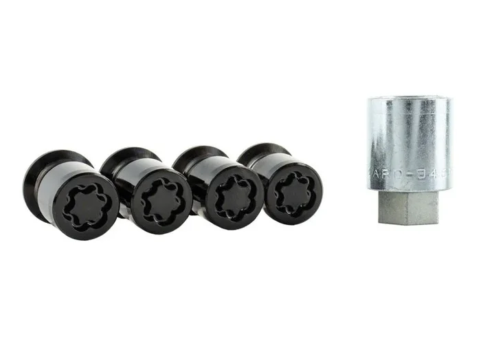 Ford Racing M12 x 1.5 Black Security Lug Nut Kit – Set of 4