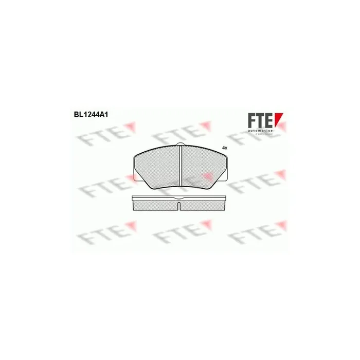 FTE 9010070 Brake Pad Set