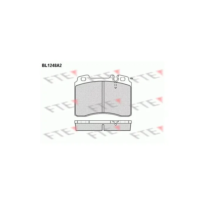 FTE 9010074 Brake Pad Set